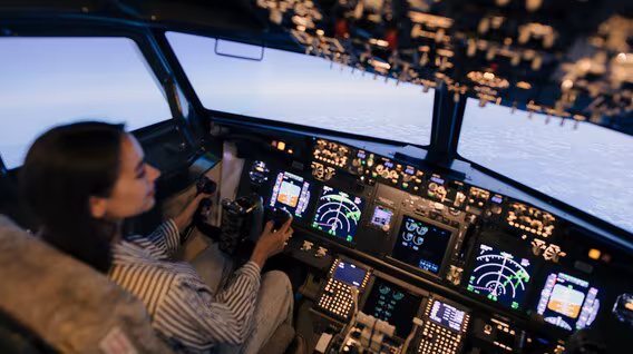 Подарунки похреснику на День святого Миколая в Одесі - Авіасимулятор Boeing-737 для двох