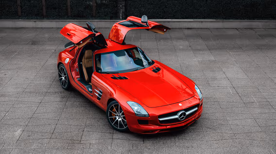 Як відсвяткувати річницю 8 років - Тест-драйв Mercedes-Benz SLS AMG