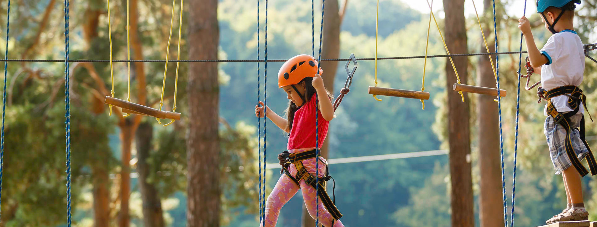 Фото 1 - Веревочный парк для двоих