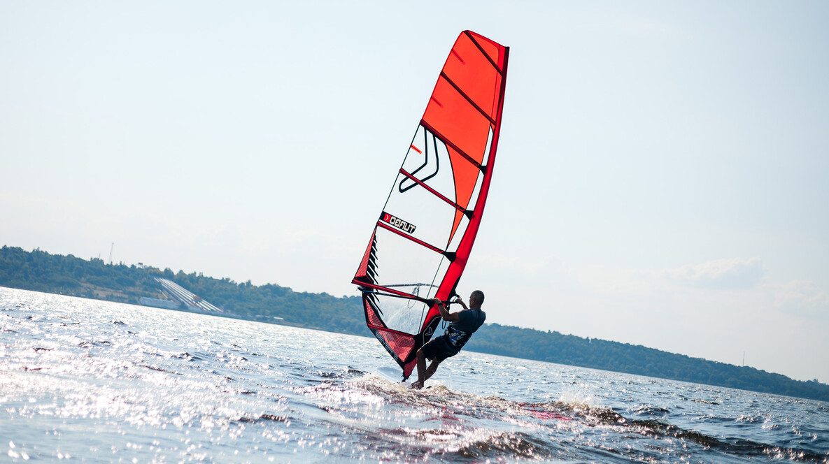 Віндсерфінг для двох Водні розваги у Дніпрі - Віндсерфінг для двох