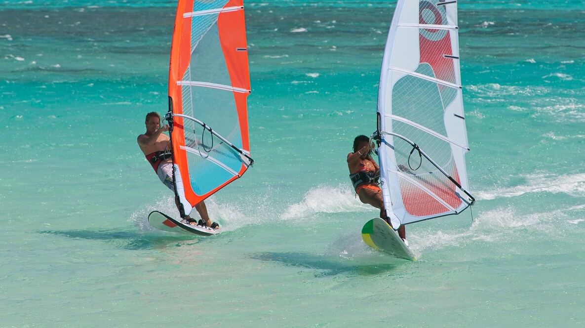 Віндсерфінг для двох Сорприз на ювілей мамі в Дніпрі - Віндсерфінг для двох