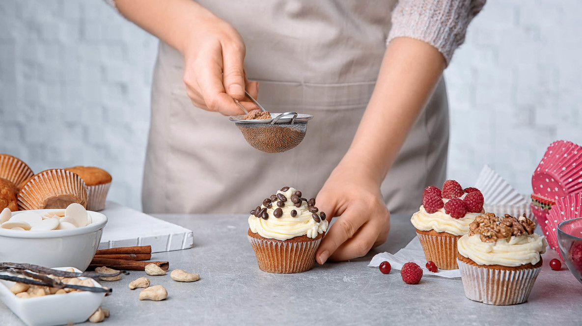 Майстер-клас капкейків для компанії Корпоративні подарунки на Новий Рік - Майстер-клас капкейків для компанії