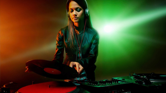 Майстер-клас dj на вінілі для двох Подарунки жінці на день народження - Майстер-клас dj на вінілі для двох