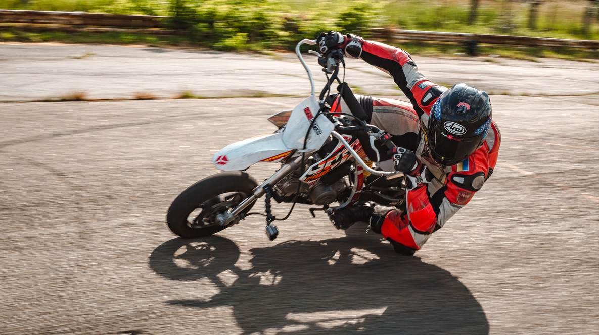 Майстер-клас їзди на пітбайку Подарунки мотоциклістові - Майстер-клас їзди на пітбайку