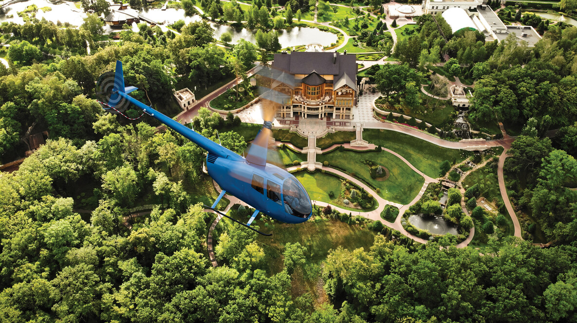 Політ на вертольоті в Межигір'я Подарунок хрещеній на 8 березня - Політ на вертольоті в Межигір'я