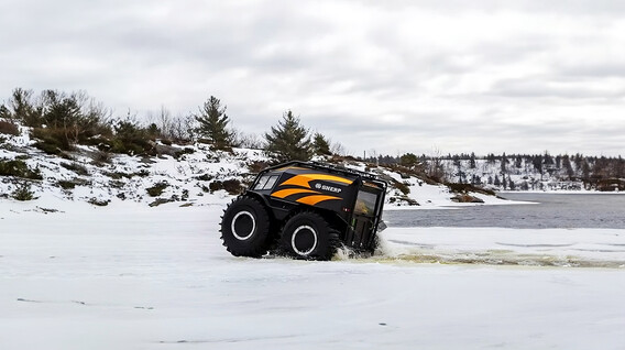 Катання на всюдиході Sherp Подарунки начальнику на 60 років - Катання на всюдиході Sherp