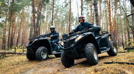 Прогулянка на квадроциклах для двох Прогулянка на квадроциклах для двох