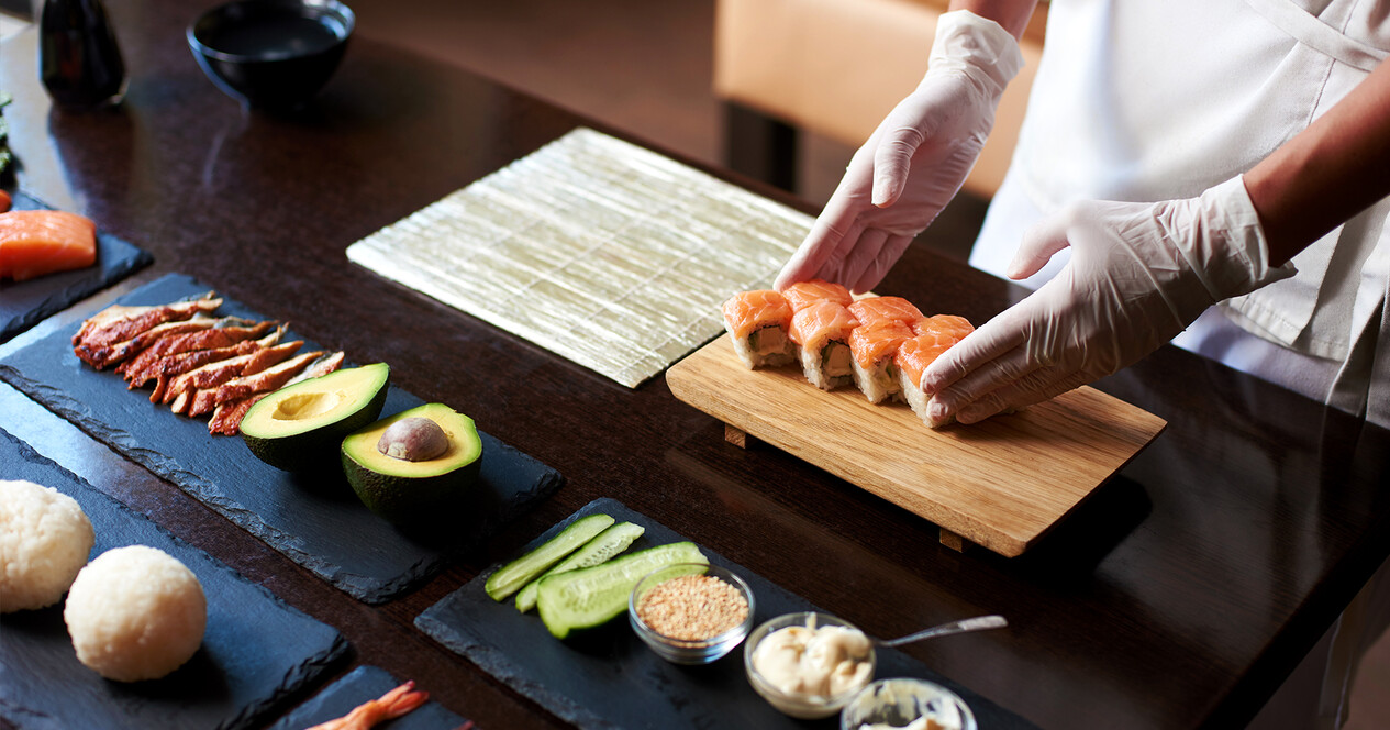 Мастер-класс суши для компании - 12 Фото 12 - Мастер-класс суши для компании