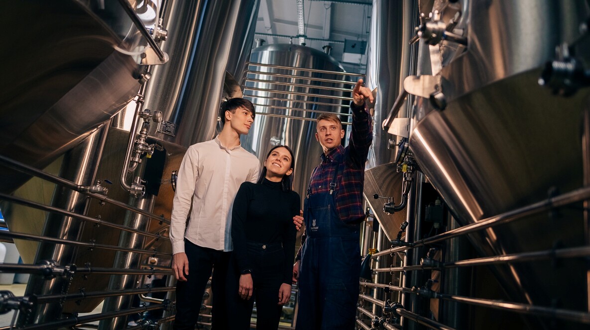 Екскурсія на броварню для компанії Куди піти взимку у Львові - Екскурсія на броварню для компанії