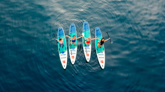 SUP-серфінг для компанії Незвичайний досвід у Харкові - SUP-серфінг для компанії