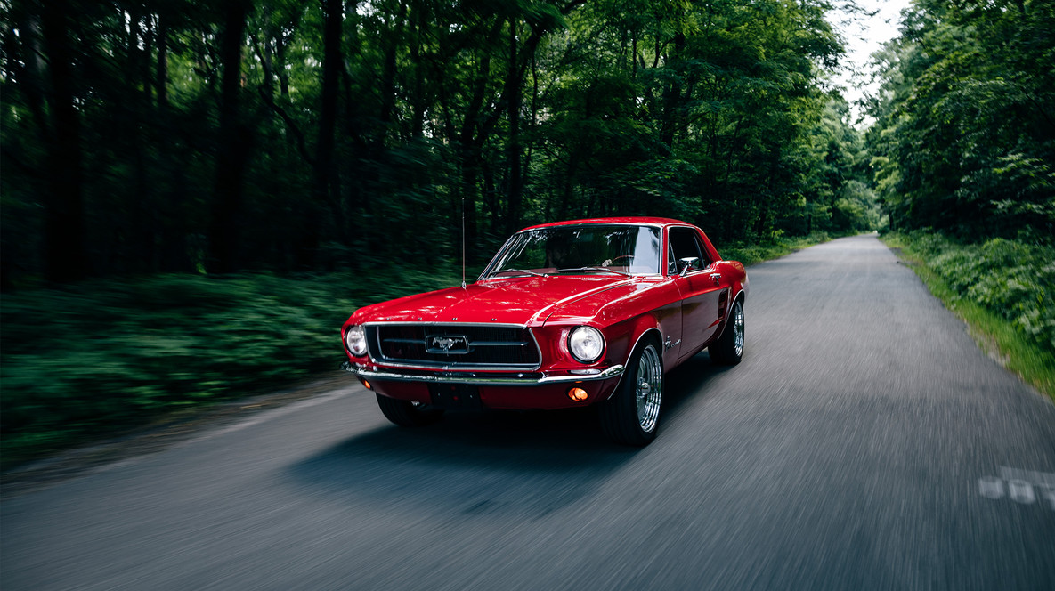 Тест-драйв ретрокара Ford Mustang 1967 для двох Подарунки на 44 роки весілля - Тест-драйв ретрокара Ford Mustang 1967 для двох