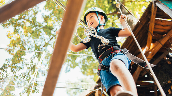 Мотузковий парк для компанії Де відзначити Новий рік у Львові - Мотузковий парк для компанії