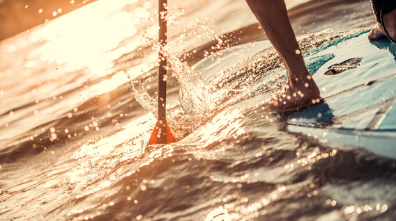 SUP-серфинг на закате для двоих SUP-серфинг на закате для двоих