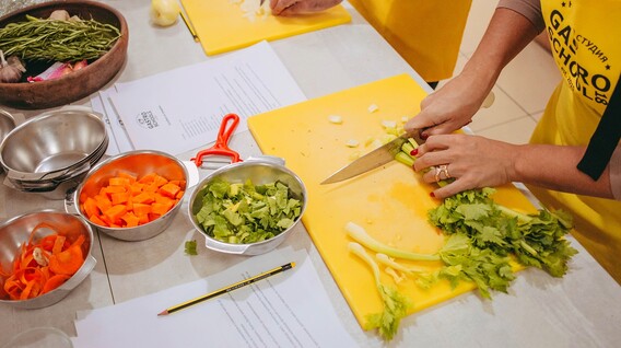 Мастер-класс кулинарии для компании Кулинарные мастер-классы во Львове - Мастер-класс кулинарии для компании