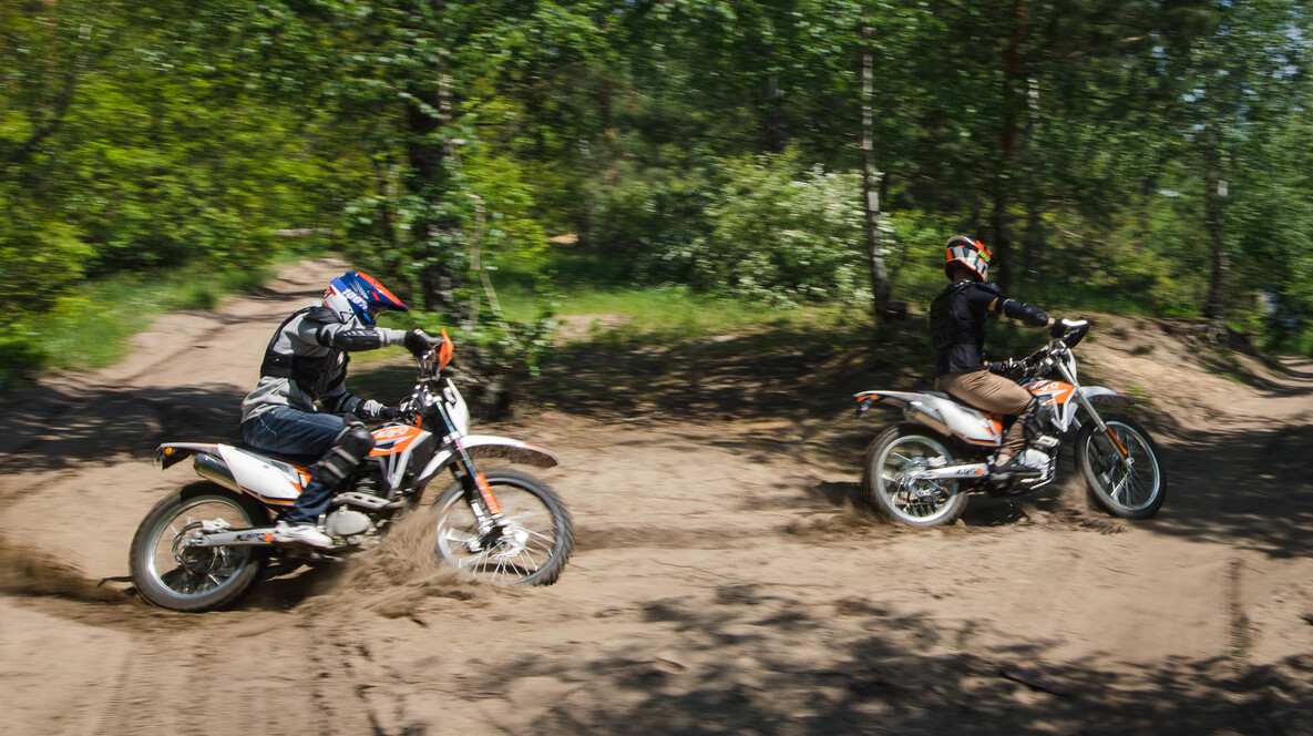 Мотодрайв на ендуро для компанії Адреналін у Дніпрі - Мотодрайв на ендуро для компанії