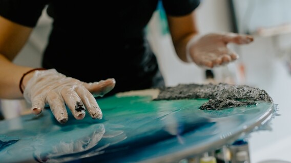 Створення картини з епоксидної смоли для двох Подарунки для чоловіків - Створення картини з епоксидної смоли для двох