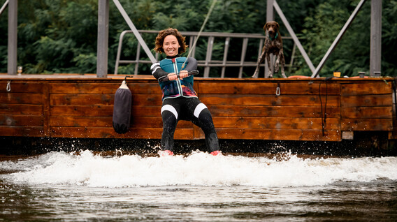 Вейкскейтинг на канатці для двох Вейкскейтинг на канатці для двох