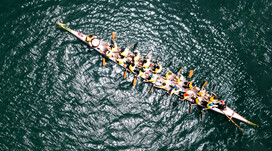 Гребля на драгонботі Гребля на драгонботі