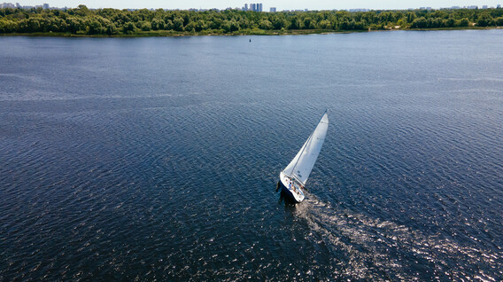 Майстер-клас управління яхтою Подарунки інструктору з водіння в Дніпрі - Майстер-клас управління яхтою