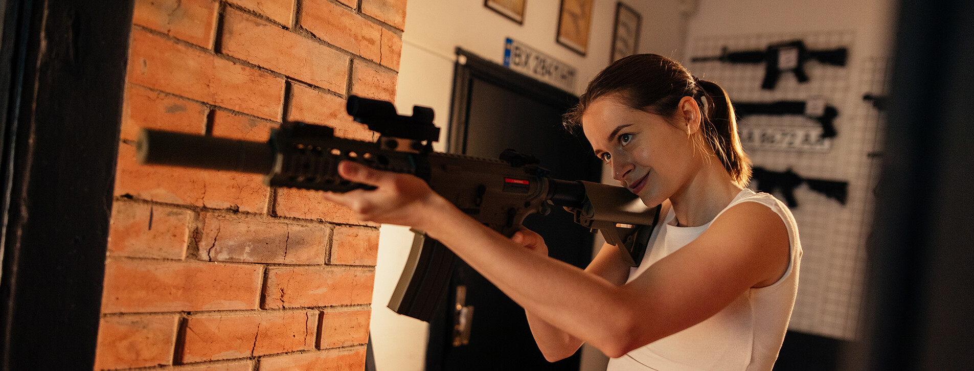 Фото 1 - Пневматичний тир для двох