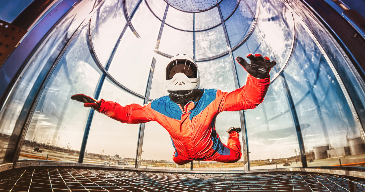 Полет в аэротрубе для компании - 12 Фото 12 - Полет в аэротрубе для компании