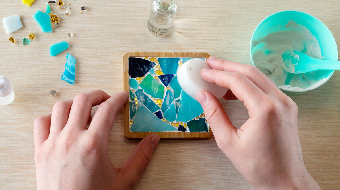 Майстер-клас мозаїки для двох Подарунки на день янгола Оксани у Львові - Майстер-клас мозаїки для двох