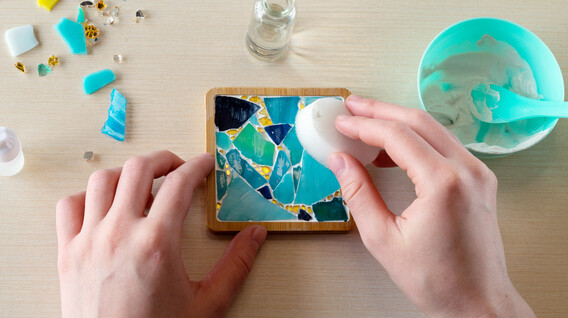 Майстер-клас мозаїки для двох Подарунки чоловікові на 36 років у Львові - Майстер-клас мозаїки для двох