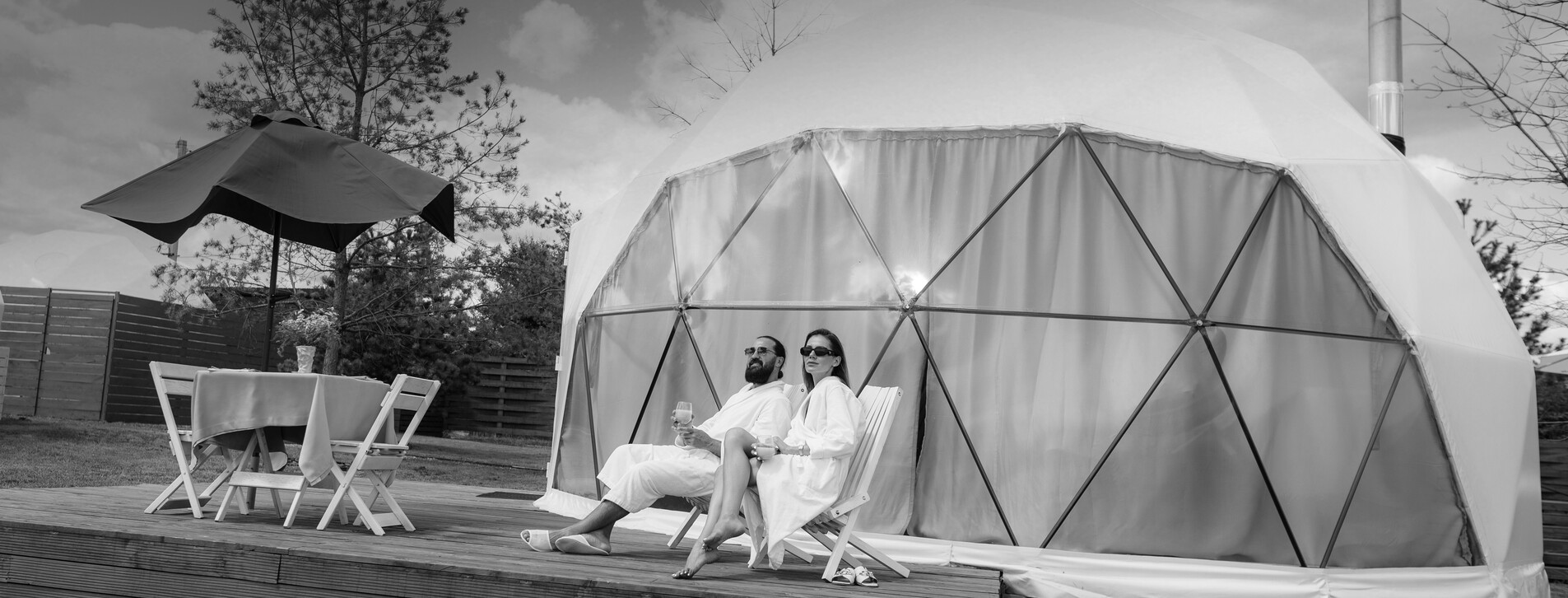 Фото 1 - Вікенд у купольному готелі для двох