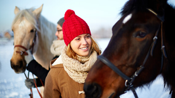 Урок верхової їзди для двох Подарунки молодятам в Івано-Франківську - Урок верхової їзди для двох