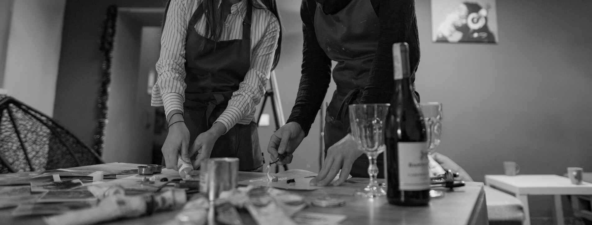 Фото 1 - Живопис і вино для двох