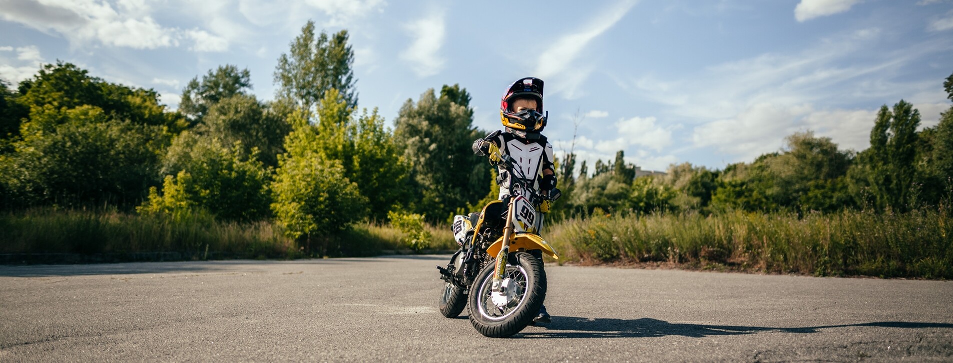 Фото 1 - Дитячий майстер-клас їзди на мотоциклі