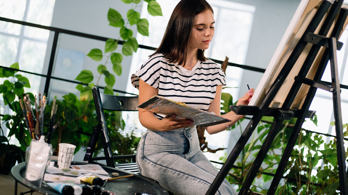 Майстер-клас інтер'єрної графіки для компанії Зимові хобі та захоплення в Харкові - Майстер-клас інтер'єрної графіки для компанії