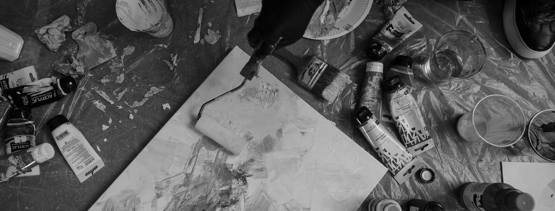 Фото 1 - Майстер-клас абстрактного живопису для двох