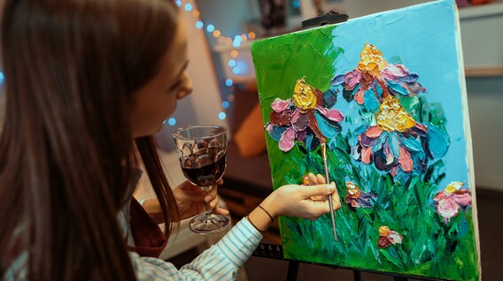 Живопись и вино Живопись и вино