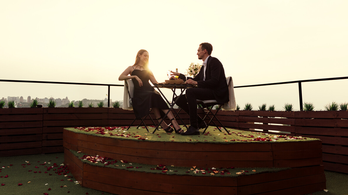 Ексклюзивний вечір на даху Подарунки бабусі на 60 років у Львові - Ексклюзивний вечір на даху