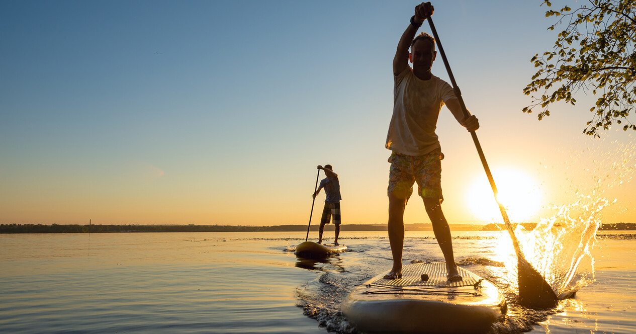 SUP-серфинг на закате для компании - 10 Фото 10 - SUP-серфинг на закате для компании