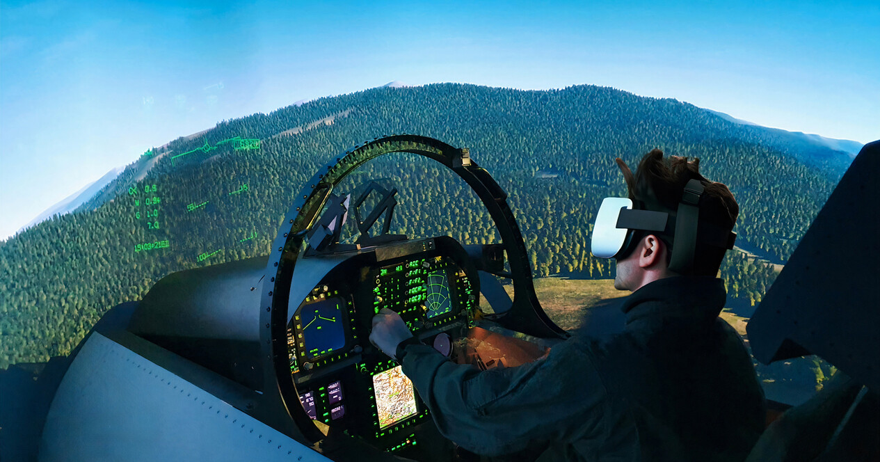 Авиатренажер истребителя F-18 в VR-очках - 12 Фото 12 - Авиатренажер истребителя F-18 в VR-очках