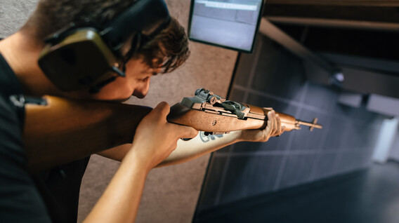 Тренування зі стрільби з карабіна Подарунки жінці на 45 років - Тренування зі стрільби з карабіна