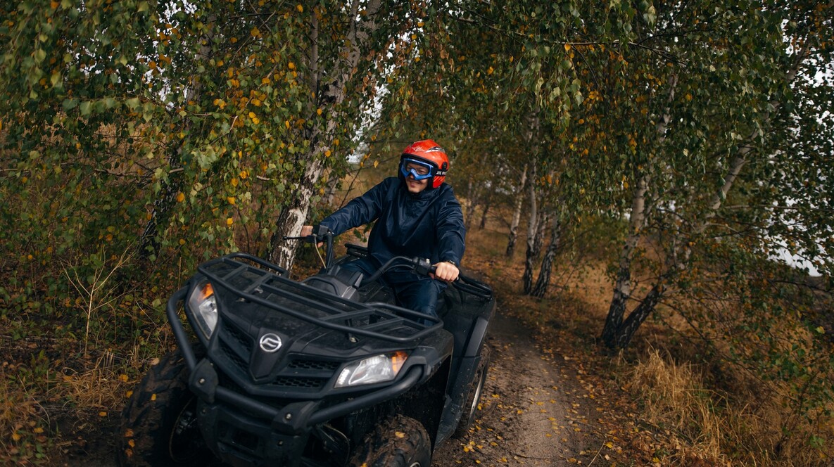 Прогулянка на квадроциклі Активний відпочинок у Тернополі - Прогулянка на квадроциклі