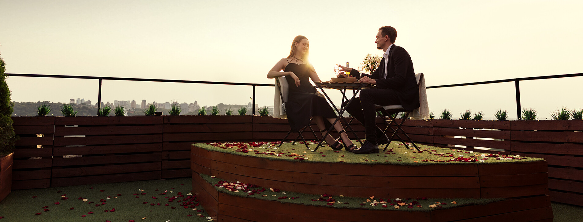 Фото 1 - Ексклюзивний вечір на даху