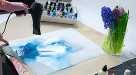 Живопис у техніці Alcohol Ink для компанії Живопис у техніці Alcohol Ink для компанії