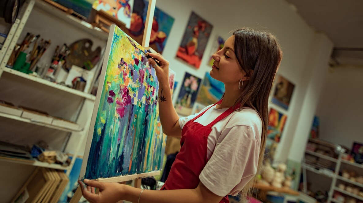 Майстер-клас живопису Подарунки вчителям у Вінниці - Майстер-клас живопису