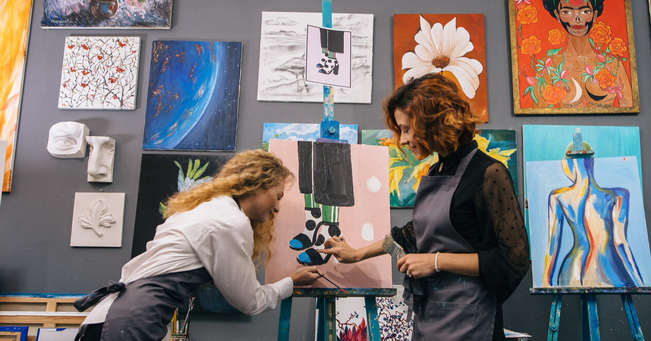 Майстер-клас живопису для компанії - 12 Фото 12 - Майстер-клас живопису для компанії