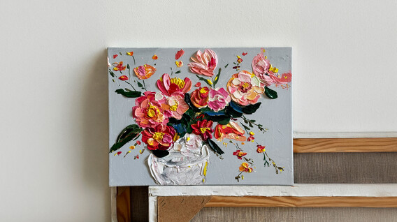 Майстер-клас живопису текстурною пастою для компанії Подарунки чоловікові на 6 грудня - Майстер-клас живопису текстурною пастою для компанії