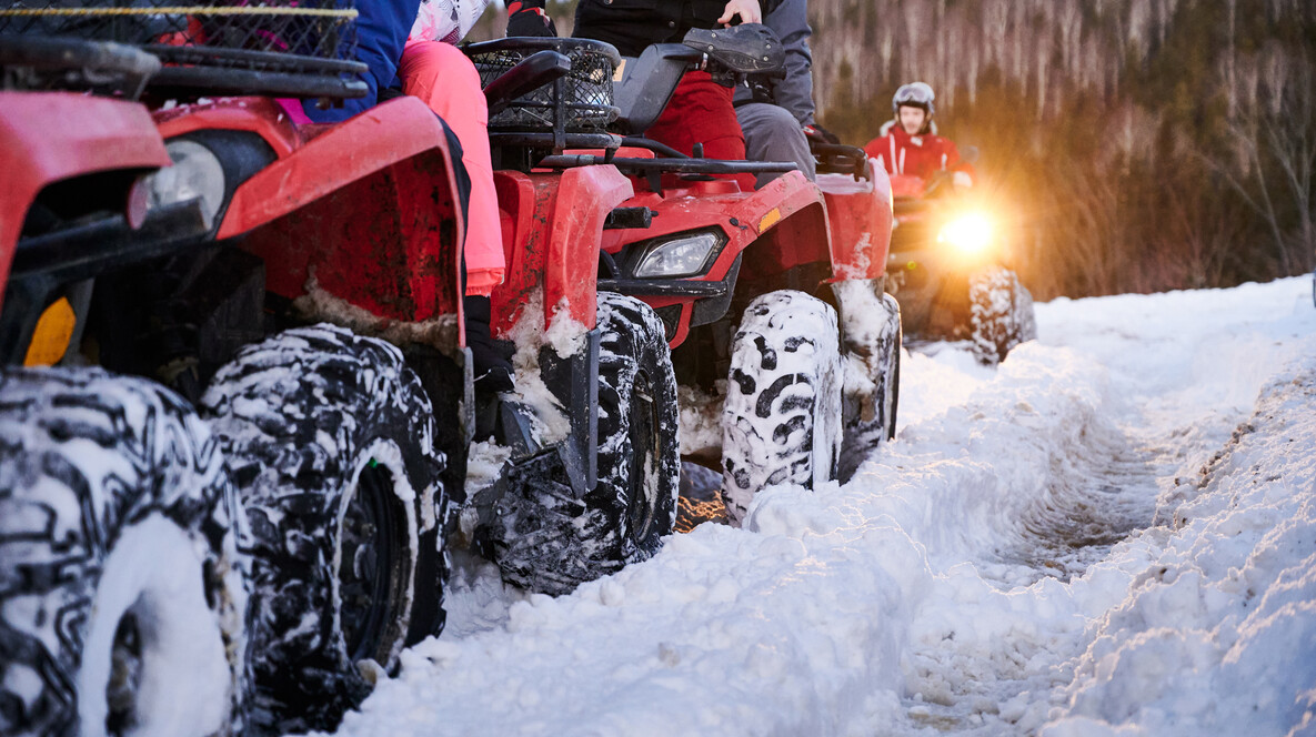 Драйв на квадроциклах для компанії Сюрприз на день народження шефу у Вінниці - Драйв на квадроциклах для компанії