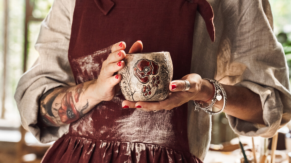 Майстер-клас кераміки для компанії Подарунки на День вчителя в Тернополі - Майстер-клас кераміки для компанії