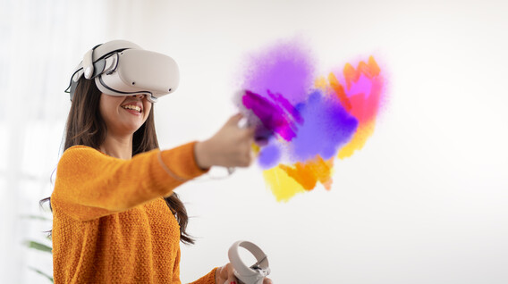 Живопись в VR-очках для компании Подарки для геймера в Одессе - Живопись в VR-очках для компании