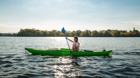 Прогулянка на каяках Подарунки хлопчикові на 10 років у Львові - Прогулянка на каяках