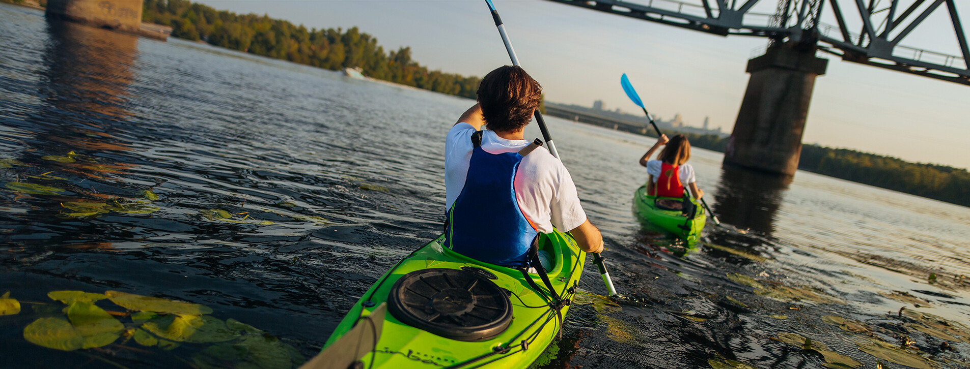 Фото 1 - Прогулянка на каяках для двох