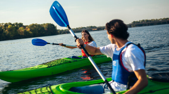 Прогулка на каяках для компании Подарки сестре в День святого Николая в Одессе - Прогулка на каяках для компании
